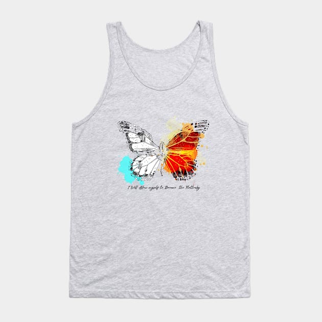 Butterfly Tank Top by Johnny